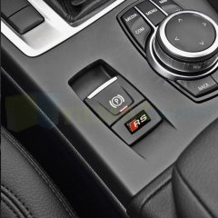 Audi Rs Logo Direksiyon Vites Torpido Damla Oto Sticker Etiket 2 Adet
