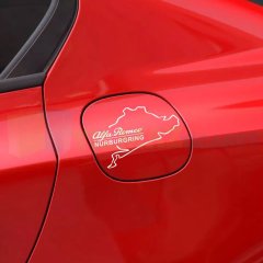 Alfa Romeo Nürburgring Depo Kapağı Oto Sticker Araba Yapıştırma Etiket