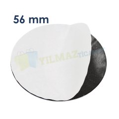 Ford St Logo Amblem Jant Göbeği Oval 56 mm Metal 3M Yapışkanlı 4 Adet Yüksek Kalite