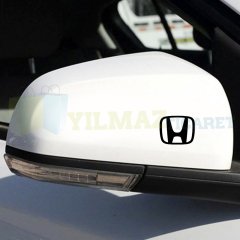 Honda Logo Arma Dikiz Yan Ayna Oto Sticker Yapıştırma Etiket 6 Adet