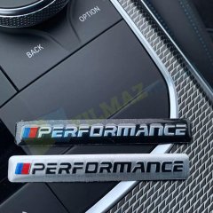 Bmw M Performance Metal Torpido Logo Arma Amblem Metal 1 Adet
