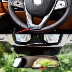 Bmw M Performance Ayna Torpido Direksiyon Oto Sticker Etiket 2 Ad