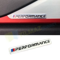 Bmw M Performance Metal Torpido Logo Arma Amblem Metal