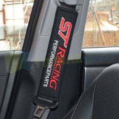 Ford St Racing Logo Nakışlı Emniyet Kemer Pedi 2 Adet Yüksek Kalite