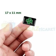 Alfa Romeo Yonca Logo Torpido Direksiyon Jant Vites Oto Sticker Damla Etiket