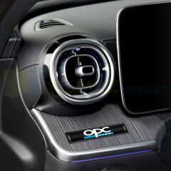 Opel Opc Logo Kapı Kolu Torpido Konsol Ayna Damla Silikon Araba Oto Sticker Etiket Yapıştırma