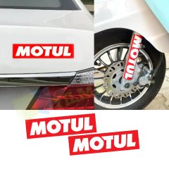 Motul Yağ Motosiklet Araba Oto Sticker Yapıştırma Etiket 2 Adet