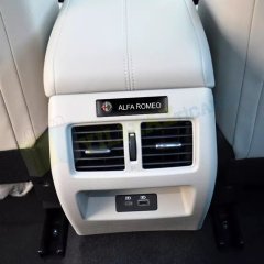 Alfa Romeo Logo Kapı Kolu Torpido Ayna Damla Sticker Etiket 2 Ad