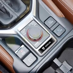 Dacia Logo Kapı Kolu Torpido Ayna Damla Sticker Etiket 2 Adet