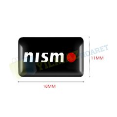 Nissan Nismo Torpido Direksiyon Jant Logo Damla Sticker Arma 2 Ad