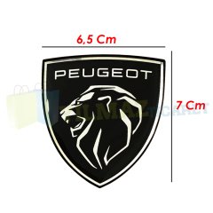 Peugeot Arma 3D Oto Damla Sticker Yapıştırma 2 Adet Yüksek Kalite