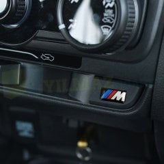 BMW M Logo Sticker Jant Direksiyon Arma Etiket Yapıştırma 5 Adet