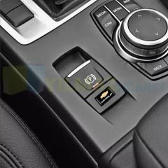 Chevrolet Logo Direksiyon Jant Vites Torpido Damla Etiket Silikon Oto Sticker 10 Adet (18x11mm Ölçü)