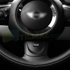 Mini Cooper Logo Torpido Direksiyon Vites Jant Damla Sticker 2 Adet