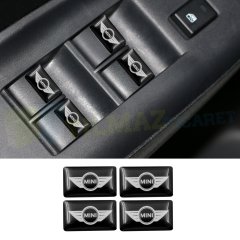 Mini Cooper Logo Torpido Direksiyon Vites Jant Damla Sticker 2 Adet