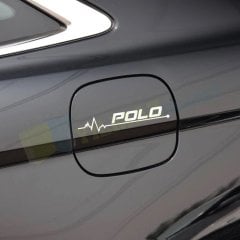 Volkswagen Polo Kalp Atış Cam Depo Kapağı Tampon Oto Sticker 2 Ad