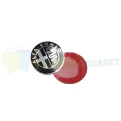 Alfa Romeo Kumanda Anahtarlık Logo Amblem Metal 3M 1 Adet 14 mm (ANAHTARLIK DEĞİLDİR)