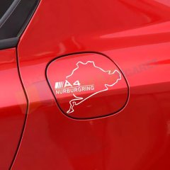 Audi A3 A4 A5 A6 Nürburgring Oto Sticker Araba Yapıştırma Etiket