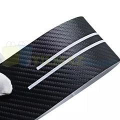 Seat Fr Logo Karbon Kapı Eşiği Oto Sticker Etiket Yapıştırma Çıkartma 4 Parça