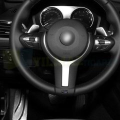 BMW M Logo Torpido Direksiyon Jant Vites Damla Sticker Etiket Yapıştırma 4 Adet