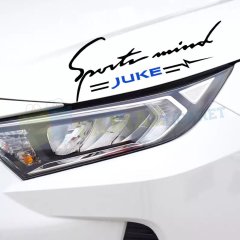 Nissan Juke Sport Mind Far Kaput Oto Sticker Yapıştırma Etiket