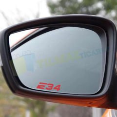 Bmw E Seri Ayna Oto Sticker Etiket 4 Ad E46 E90 E60 E39 E36 E70