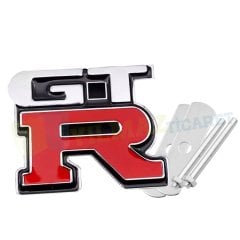 Nissan GTR Ön Panjur Logo Izgara Vidalı Arma Amblem Paslanmaz