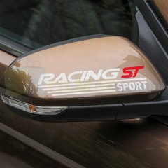 Ford St Racing Yan Ayna Kapağı Sport Oto Sticker Etiket 1 Çift