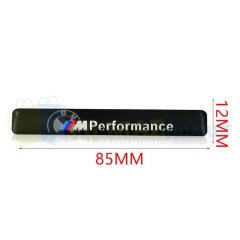 Bmw M Performance Torpido Konsol Logo Arma Amblem Metal Siyah Renk Yüksek Kalite 1 Adet