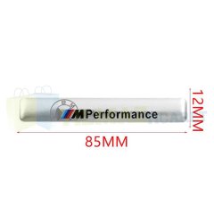 Bmw M Performance Torpido Konsol Logo Arma Amblem Metal Gümüş Renk Yüksek Kalite 1 Adet