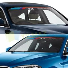 Bmw M Sport Ön Cam Oto Sticker Araba Yapıştırma Etiket Çıkartma