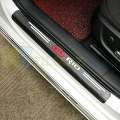 Kia Rio Kapı Eşiği Koruma Oto Sticker Yapıştırma 4 Parça