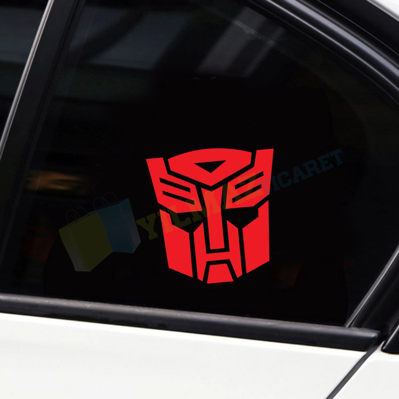 Transformers Oto Sticker Araba Sticker Etiket Yapıştırma Kaliteli