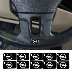 Opel Logo Torpido Vites Direksiyon Jant Damla Oto Sticker 4 Adet Yapıştırma Etiket