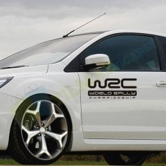 Wrc Dünya Rally Oto Sticker Araba Yapıştırma Kaliteli Folyo