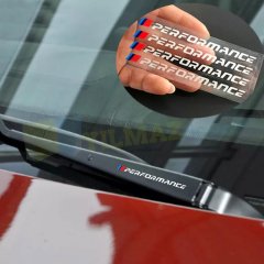 Bmw M Performance Kapı Kolu Silecek Jant Ayna Oto Sticker 4 Adet