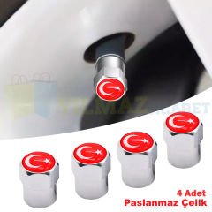 Tr Plaka Türk Bayrağı Sibop Kapağı Direksiyon Vites Torpido Damla Sticker Set
