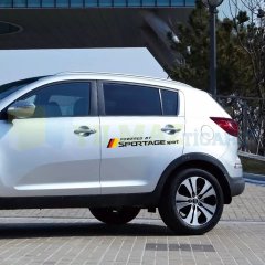 Kia Sportage Yan Kapı Oto Sticker Araba Yapıştırma Etiket Çıkartma 2 Adet Kaliteli Folyo