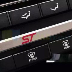 Ford St Logo Torpido Vites Direksiyon Kapı Kolu Oto Sticker Yapıştırma 10 Adet