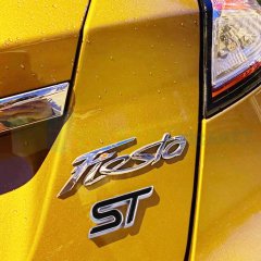 Ford Fiesta Focus St Bagaj Logo Paslanmaz Çelik Arma Siyah