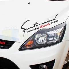 Ford Focus Sport Mind Far Kapı Oto Sticker Tampon Kaput Araba Etiket Araç Yapıştırma