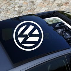 Volkswagen Logo Arma Sunroof Oto Sticker Araba Yapıştırma Etiket