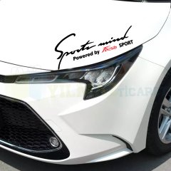 Ford Fiesta Sport Mind Kaput Tampon Oto Sticker Yapıştırma Etiket