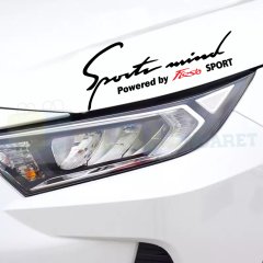 Ford Fiesta Sport Mind Kaput Tampon Oto Sticker Yapıştırma Etiket