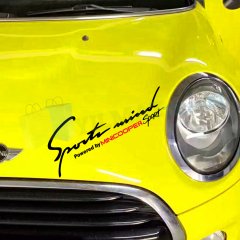 Sport Mind Minicooper Oto Sticker Marşpiyel Kapı Altı Yapıştırma