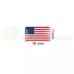 Ford Chevrolet Jeep Direksiyon Jant Vites Torpido Ayna Damla Silikon Etiket Oto Sticker 18x11mm