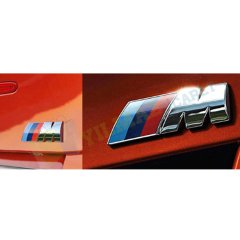 Bmw M Logo Bagaj Çamurluk Arma Oto Sticker 1 Adet Paslanmaz Çelik