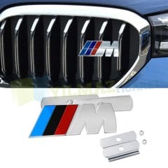 BMW M Logo Ön Izgara Böbrek Logo Amblem Arma Paslanmaz Çelik