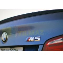 BMW M5 Metal Bagaj Logo Arma Amblem Paslanmaz Çelik