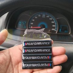 Bmw M Performance Torpido Konsol Ayna Çamurluk Damla Sticker 4 Adet